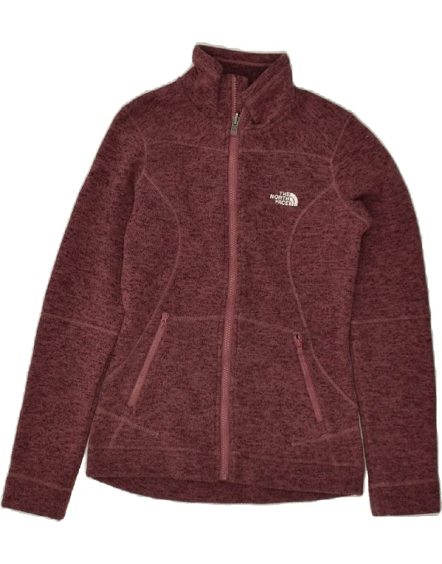 THE NORTH FACE Womens Tracksuit Top Jacket UK 6 XS Maroon Polyester Herringbone Jacket Checkered Jacket Solid Jacket THE NORTH FACE Womens Tracksuit Top Jacket UK 6 XS Maroon Polyester Herringbone Jacket Checkered Jacket Solid Jacket
