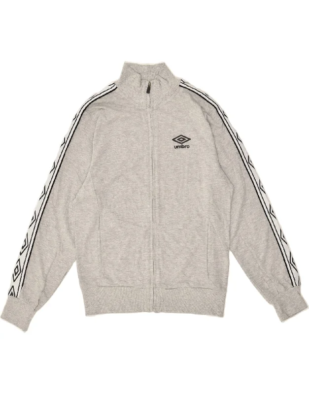 UMBRO Womens Tracksuit Top Jacket UK 12 Medium Grey Cotton Snapped Jacket Toggled Jacket Drawstring Jacket UMBRO Womens Tracksuit Top Jacket UK 12 Medium Grey Cotton Snapped Jacket Toggled Jacket Drawstring Jacket