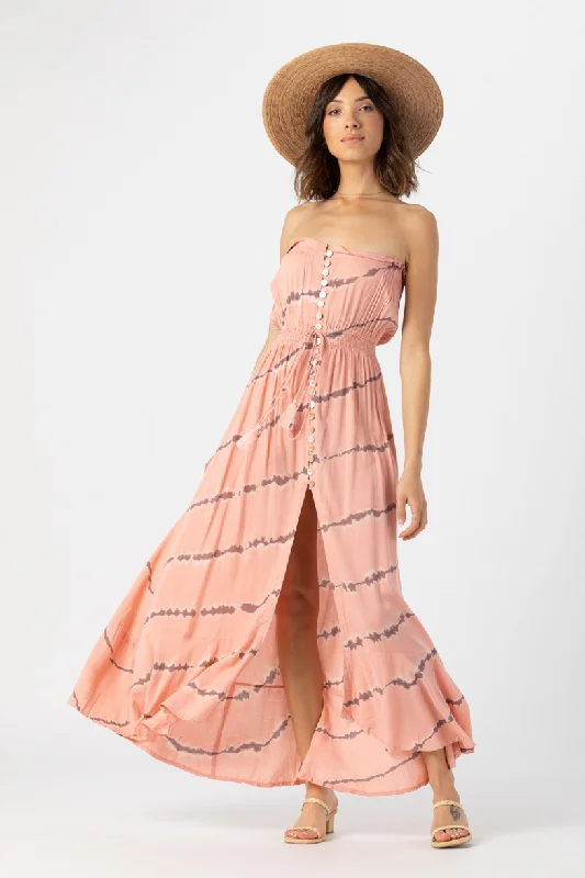 Ryden Maxi Dress Stylish Maxi Dress with Pleats