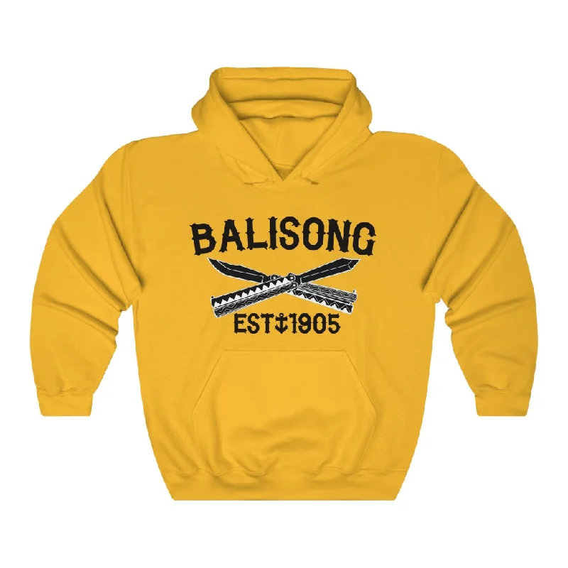 Balisong Established Unisex Heavy Blend™ Hooded Sweatshirt Oversized Hoodie Comfort Casual