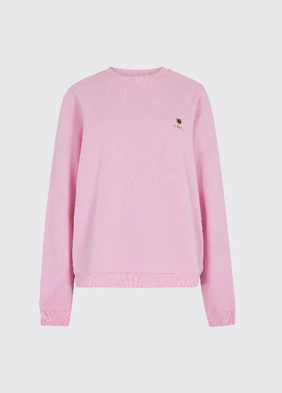 Glenside sweatshirt - Pink Hoodie with Hem Detail Decorative Unique