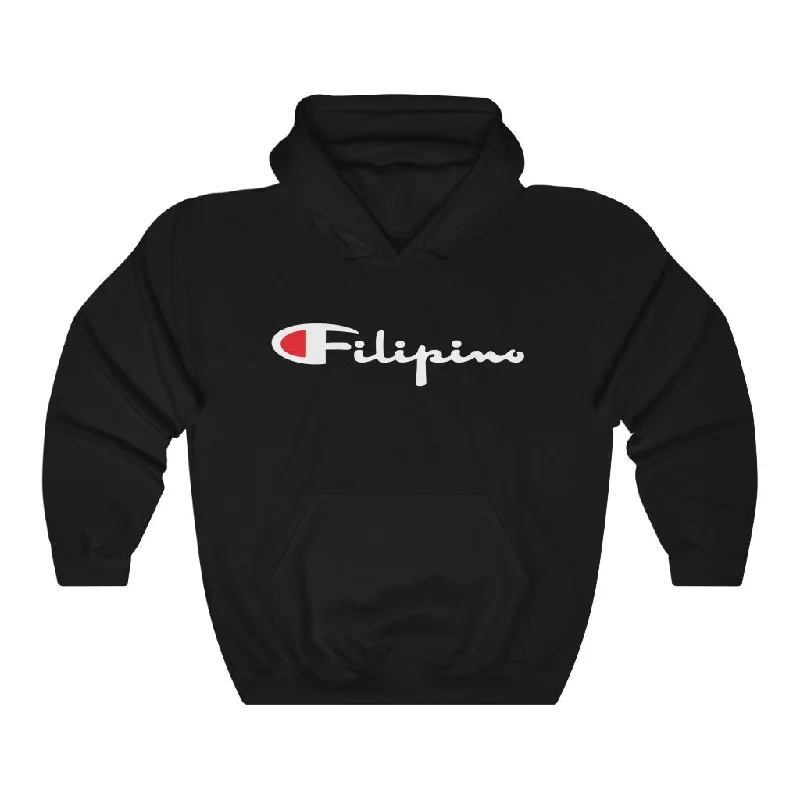 Filipino Champion Unisex Heavy Blend™ Hooded Sweatshirt Hoodie with Magnetic Closure Innovative Modern