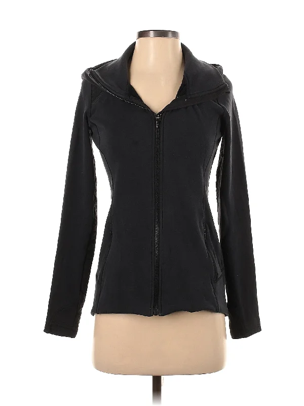 Zip Up Hoodie Hoodie with Mesh Breathable Sporty