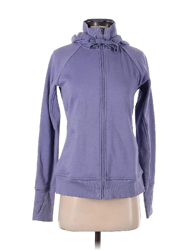 Zip Up Hoodie Hoodie with Cropped Fit Short Trendy