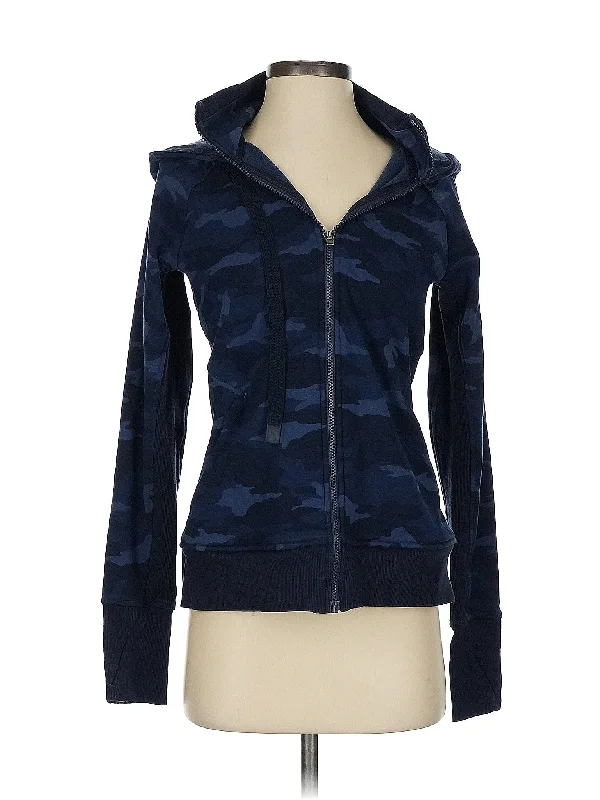 Zip Up Hoodie Hoodie with Bell Sleeves Flared Feminine