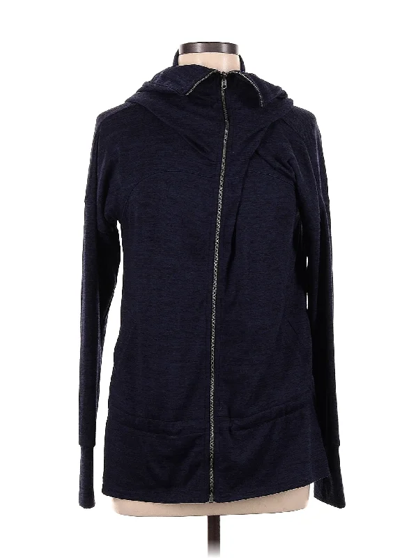 Zip Up Hoodie Hoodie with Rolled Sleeves Casual Relaxed