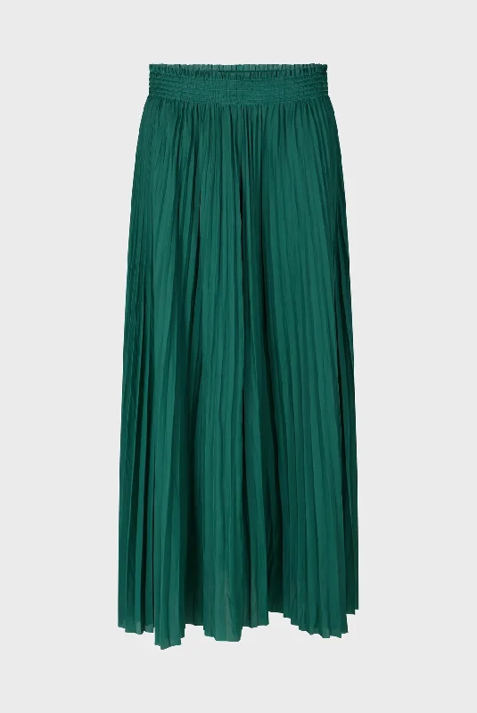 Skirt Carry Daj40a134 Emerald chiffon skirt delicate